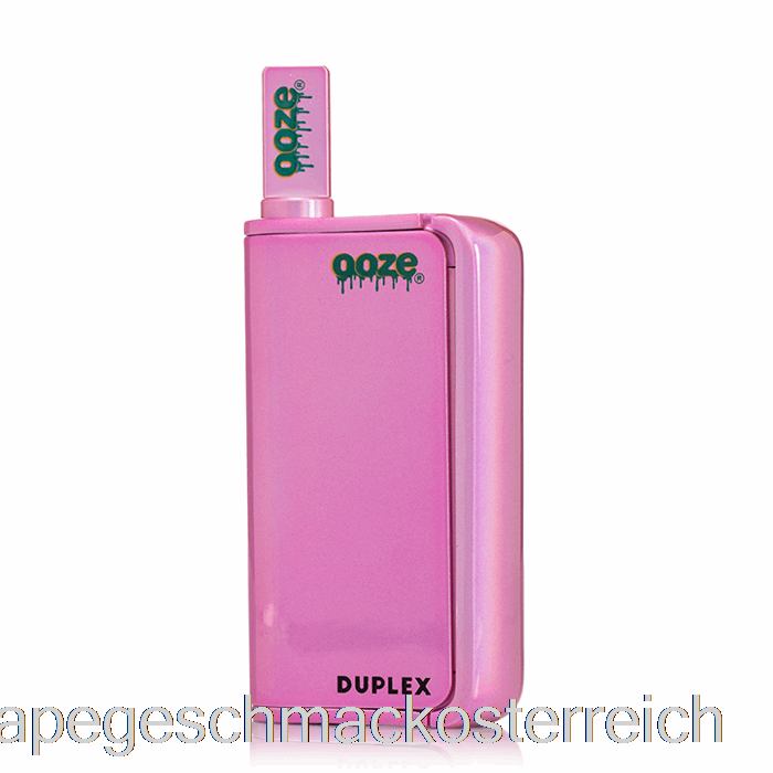 Ooze Duplex Pro Dual Vaporizer Ice Pink Vape Geschmack